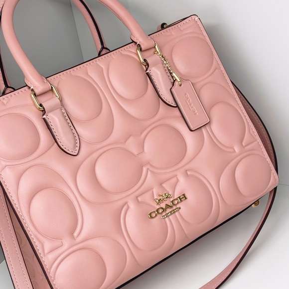 coach Maggie Small Tote Bag In Signature Leather